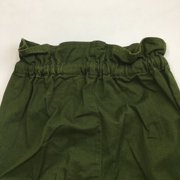 URBAN OUTFITTERS Green High Waist Adjustable Drawstring Button Fly Pant Jeans - Picture 8 of 11